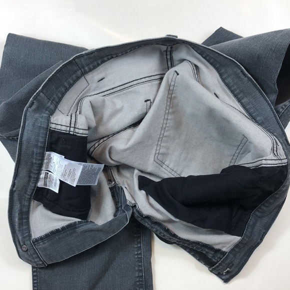 Levis 541 Smoke Gray Cotton Relaxed Fit Denim Jeans - Picture 14 of 17